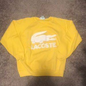 Vintage Lacoste logo crew neck size M